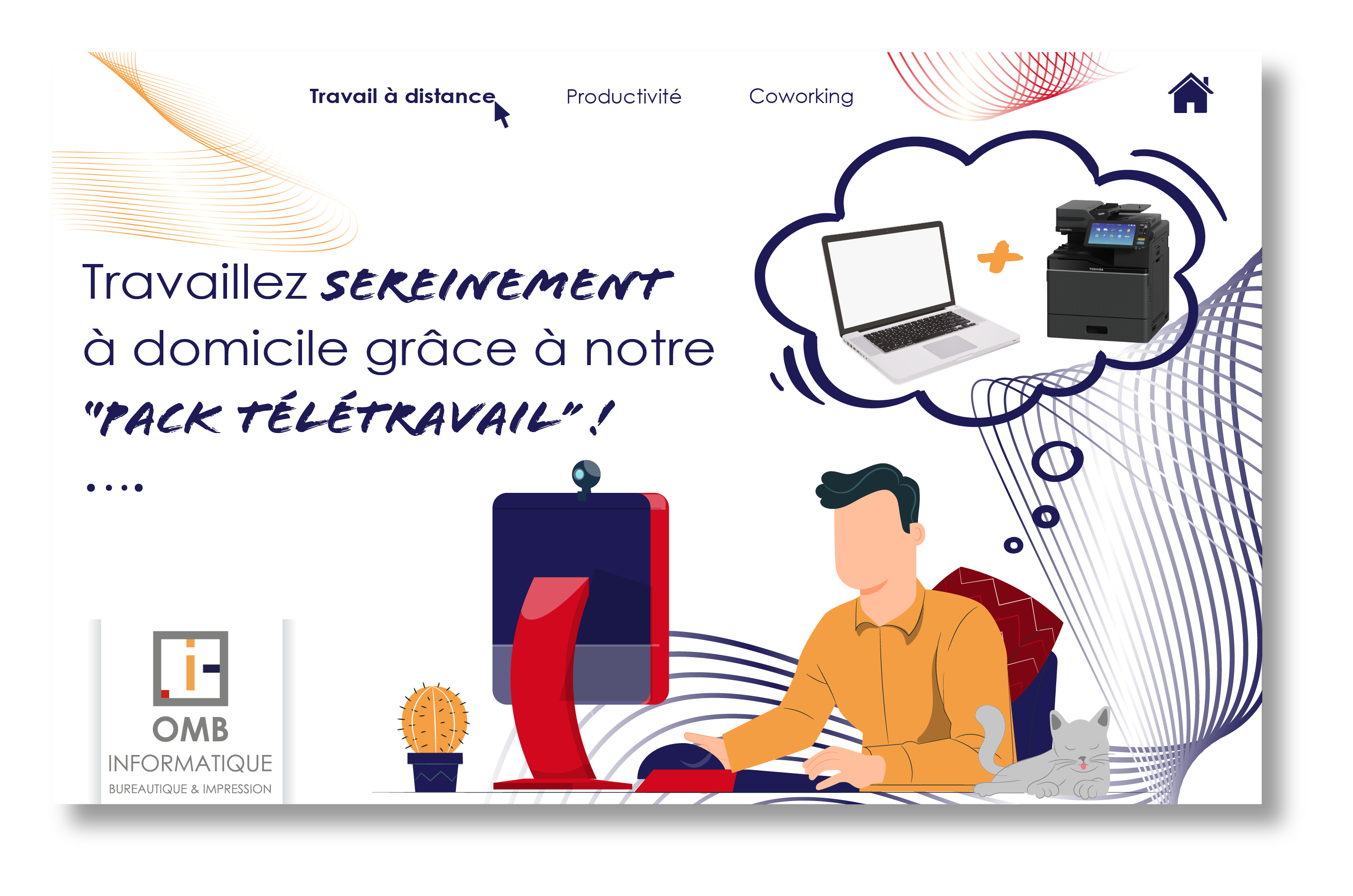 Télétravail - Travaillez sereinement chez soi ? Oui c'est possible